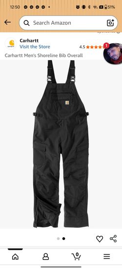 Carhartt bib and Carhartt suspenders $ 65