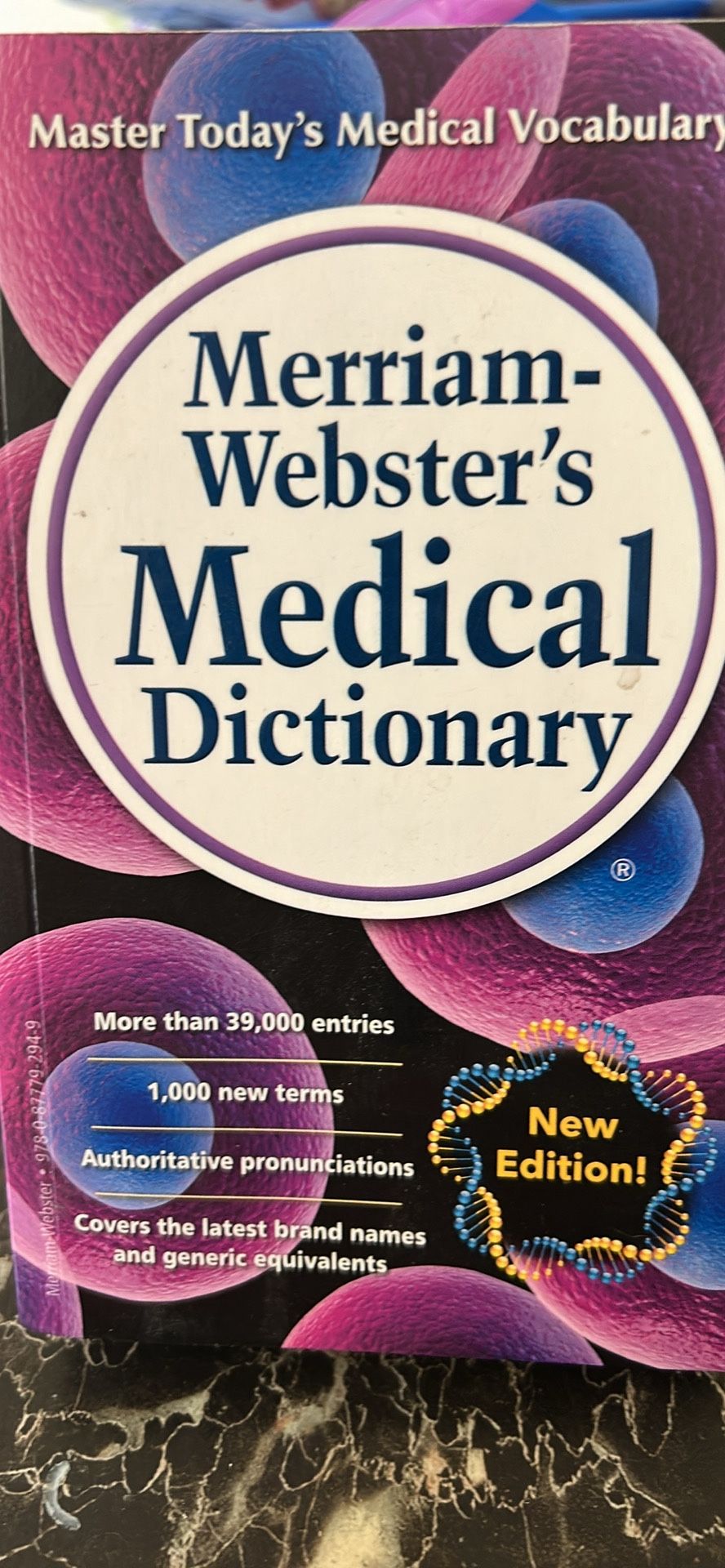 New Ink Cart And Medical Dictionary
