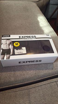 Express Fly Front Boxer Briefs 4-Pack Medium