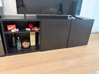 Ikea BESTA storage with doors