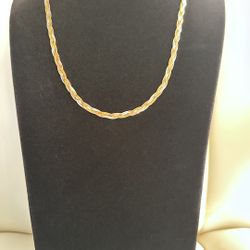 Silver .925 Women Necklace Gold Plated