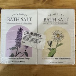 Primeauty Bath Salt - Lavender & Chamomille Set