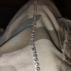 925 Sterling Silver China Tennis Bracelet