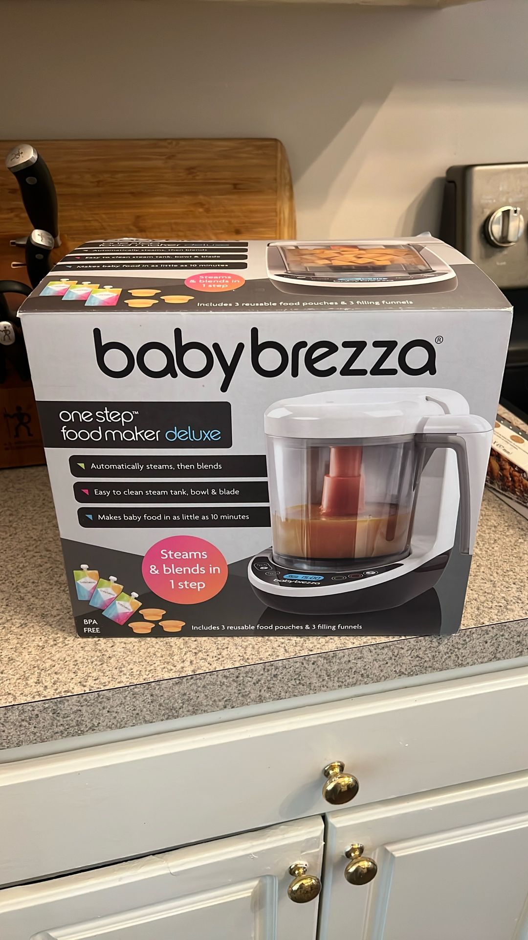 Baby Brezza One Step Foodmaker Deluxe
