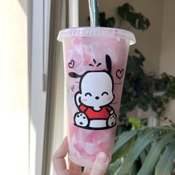 Pochacco Starbucks Cup