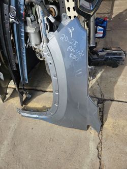 Hyundai palisade left fender oem