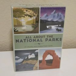 New All About The National Parks 27 Chunky And Unique Flash Cards For Kids Gibbs Smith
