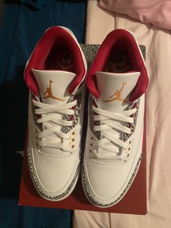 Retro 3 Cardinal Red 3s Size 9