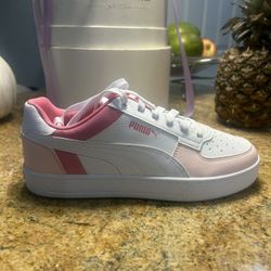 Puma Brand New Original Shoes White/pink No Box  Size 7 Lady 