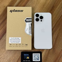 iPhone 14 Pro Max 128Gb White 🤍 Unlocked *Free Charger, Case And Screen Protector
