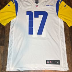 Puka Nacua Men’s Nike White Los Angeles Rams Game Player Jersey