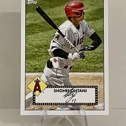 2021 Topps series 1 SHOHEI OHTANI Redux #T52-43 Los Angeles Angels/Dodgers MVP