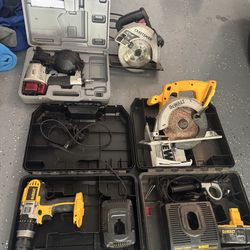 Tool Lot for Sale – Circular Saws, Drill, Nail Gun & More