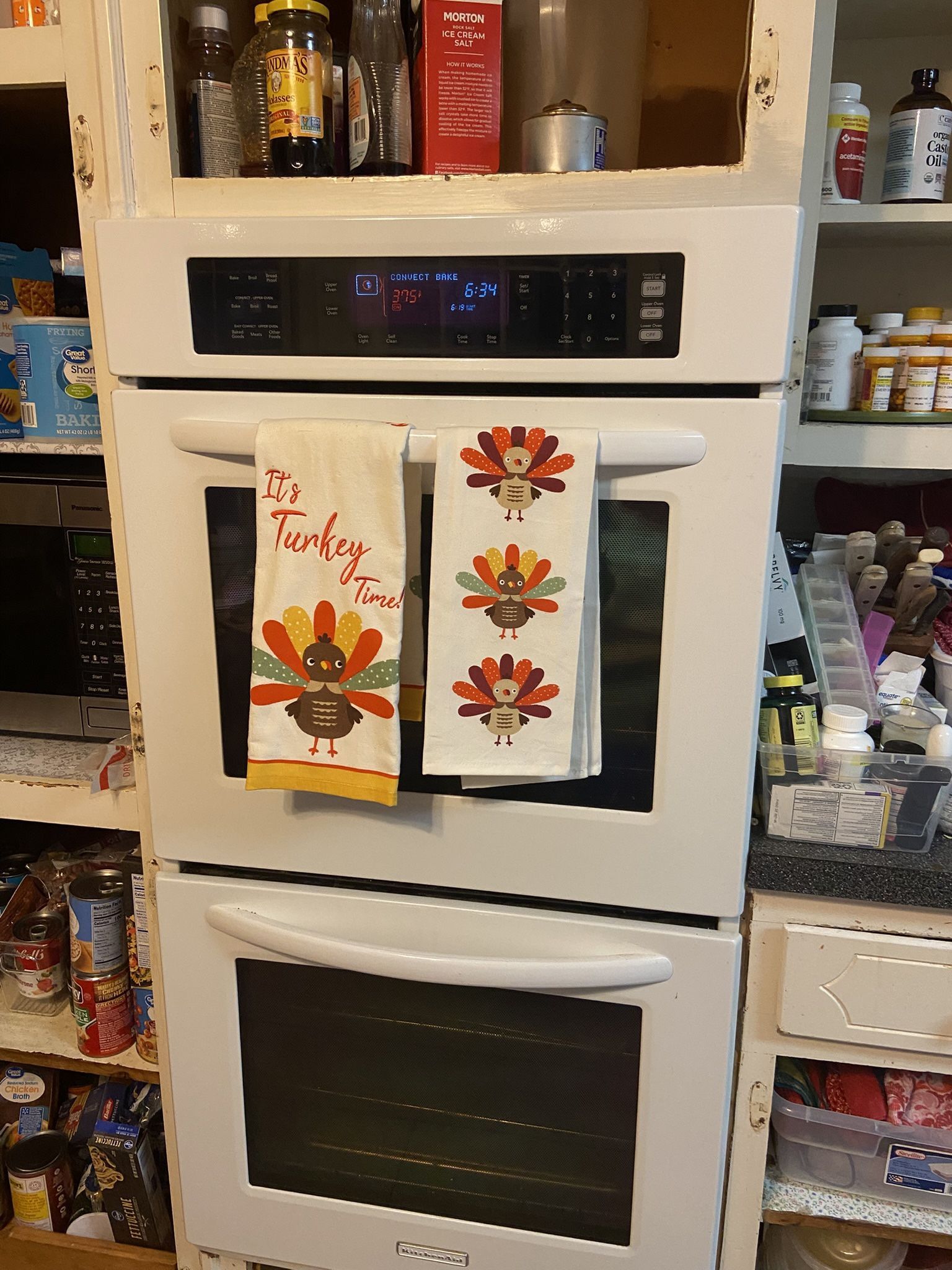 Double Oven With Convection Kitchen Aid 27”