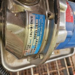 Goulds Water Pump 1x1 1/4 , 1.5hp