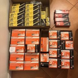 RAMSET 3” & 2 1/2” Drive Pins With Washers 0.27 Steel Concrete Strips Level 4, Caliber Strip Level 5 NEW