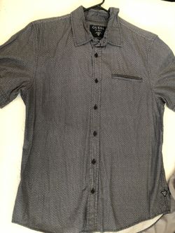 Guess button up shirt