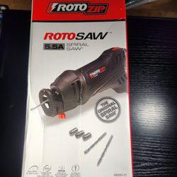 Rotozip Rotosaw 5.5a Spiral Saw. 1/4"