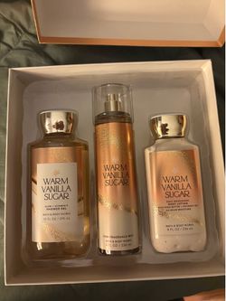 Warm vanilla sugar set