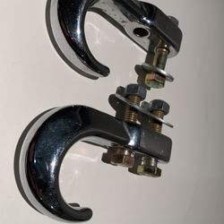 Chrome Tow Hooks - New, but a little rust