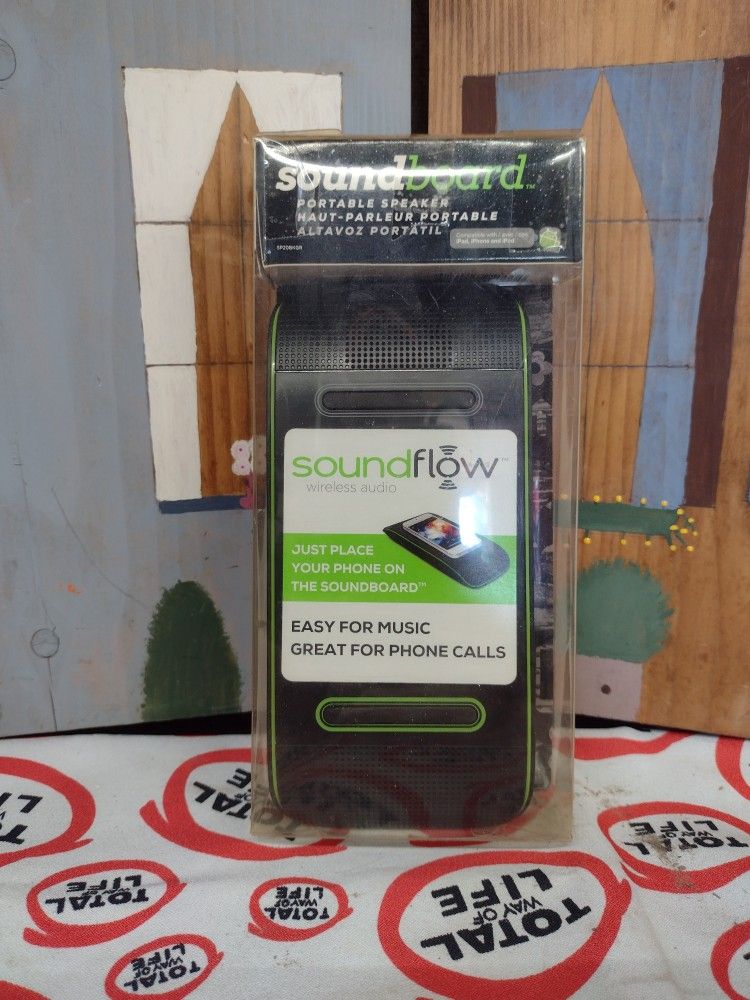 Soundboard Portable Speaker Sound Flow Wireless Audio