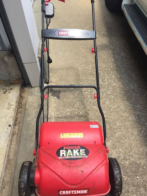 Craftsman Power Rake Lawn Dethatcher
