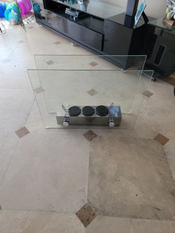 Portable Table Top Fireplace