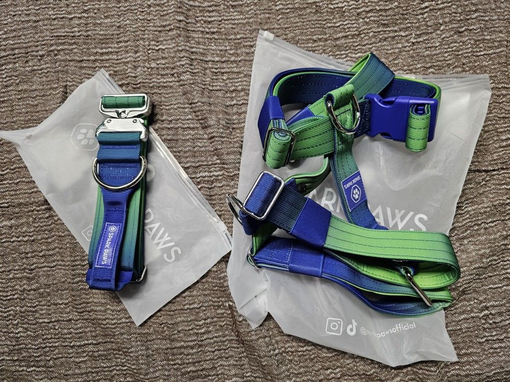 Spark Paws Collar And Harness