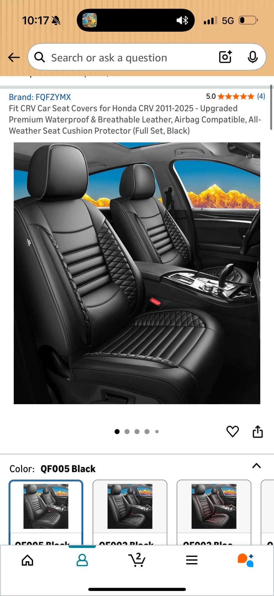 Honda Crv 2025 Seat Covers