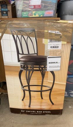 30 inch swivel bar stool - new in package