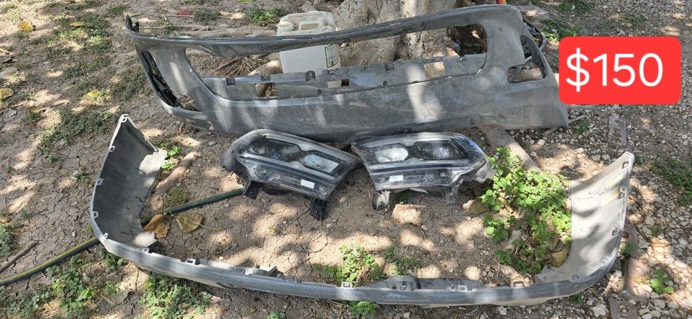 Rean And Front Fascia And Headlights $150