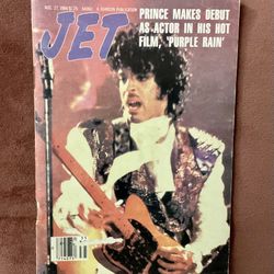 1984, PRINCE, "JET" Magazine Scarce / Vintage