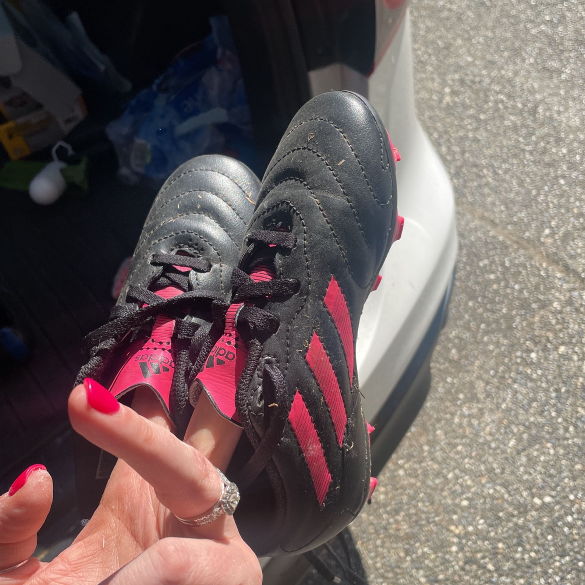 Girls Adidas Soccer Cleats Size 12