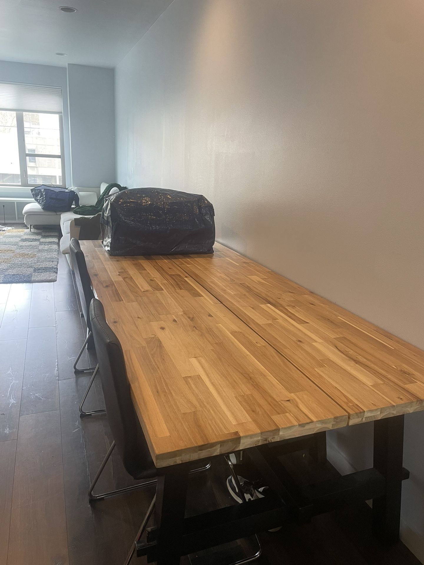 Large Wooden Dining Room Table