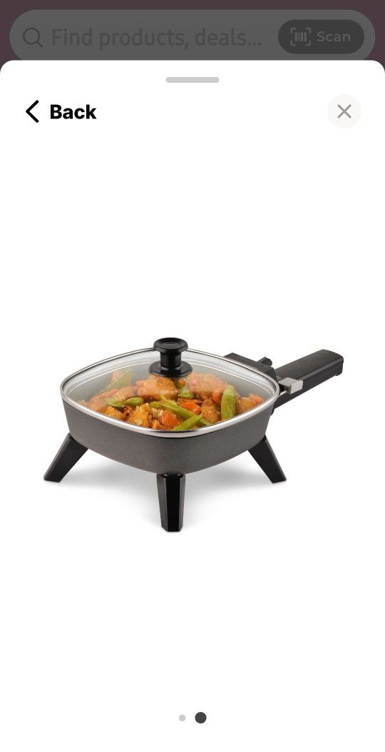 6" Electric Cooking Pan "NEW"