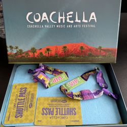 Coachella weekend 2, 4/17-19 VIP plus Shuttle Pass