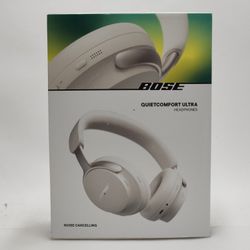 New Bose QuietComfort Ultra Over-Ear Wireless Bluetooth Headphones White 