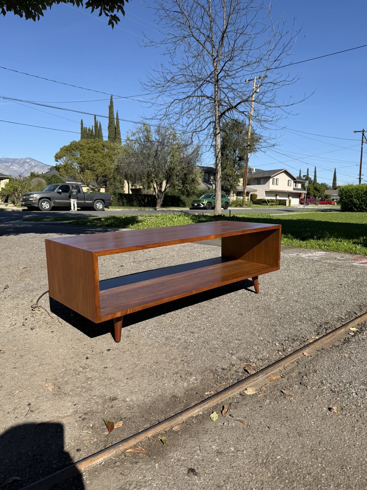 Midcentury Walnut coffee Table by Milo Baughman a, c.1950’s