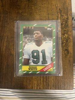 Reggie White Football Card 1986 Topps #275