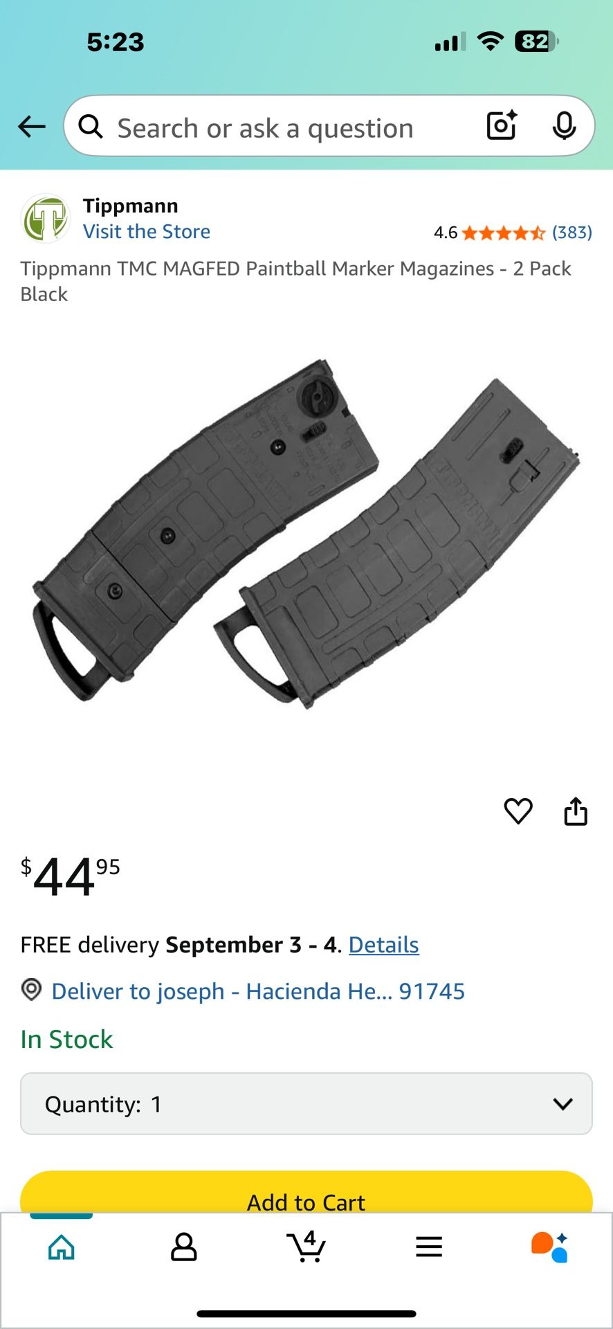 Tippman Mags