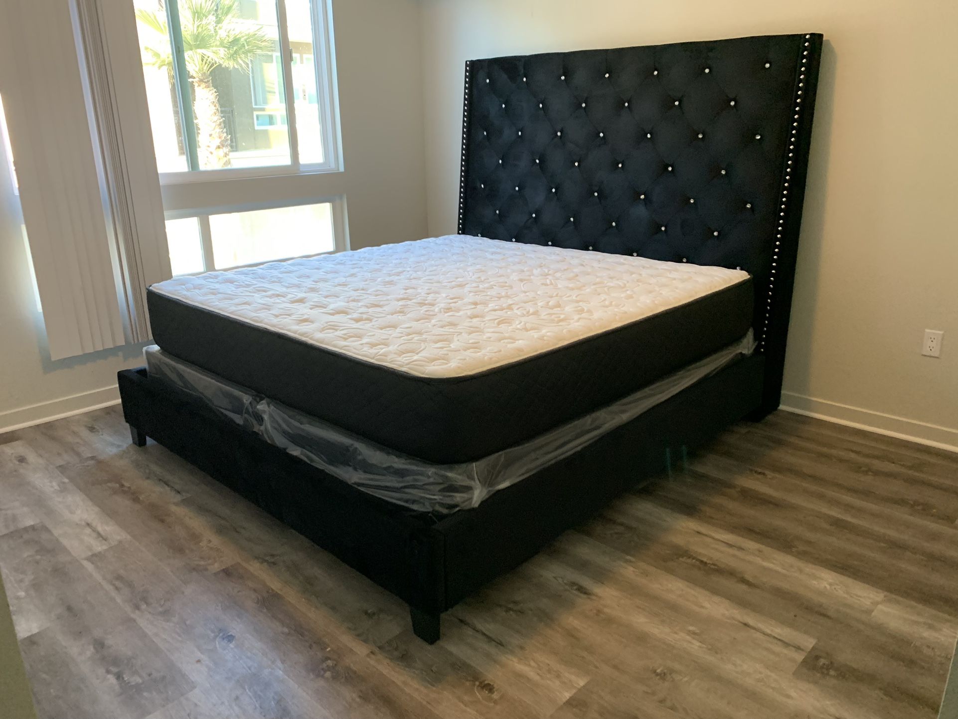 $699 Brand New King Bed Frame With Mattress (Read Description Below)