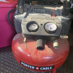 Used working 6 galloon pancake compressor