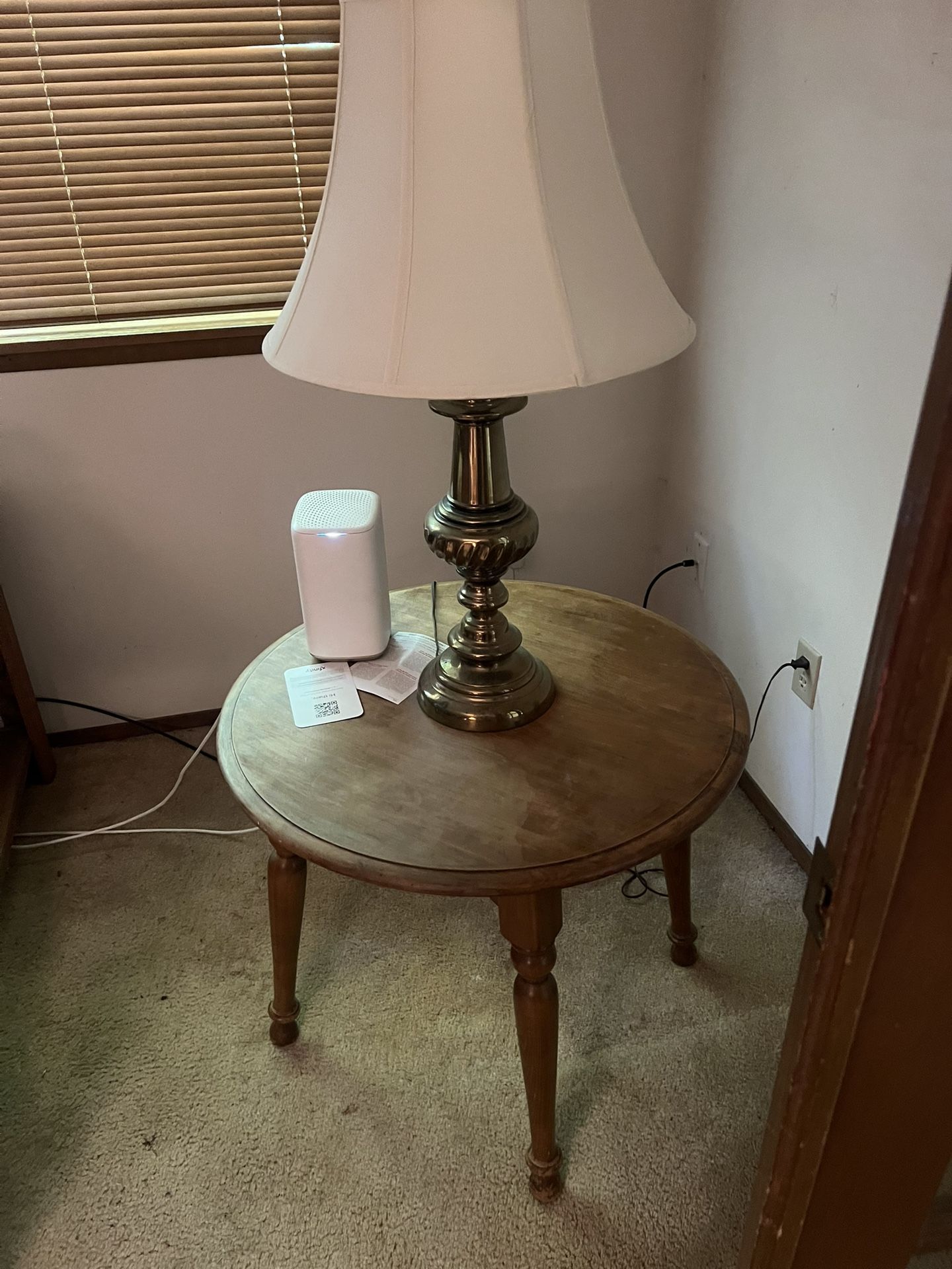 Couch- End Tables- Lamps 