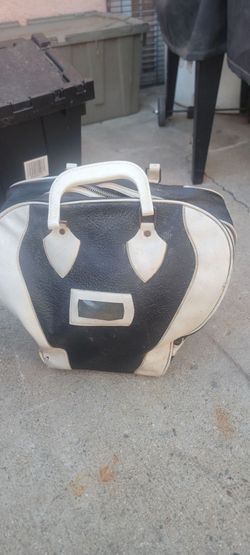 Vintage Bowling Ball & Bag