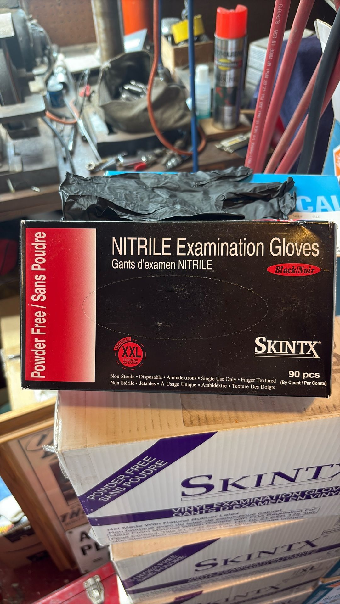 Black Mechanics Gloves
