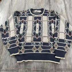 Vintage Geometric Sweater 