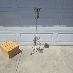 Metal Candle Stand
