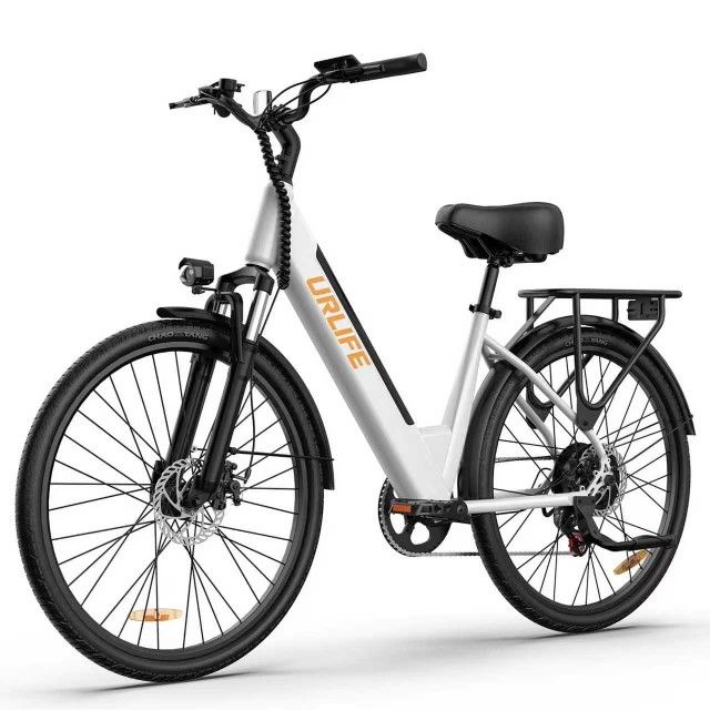 new inbox 26" Electric Bicycle for Adults, 750W Peak Motor, 48V 10.4Ah Removable Battery, 60 Miles Range, 7-Speed City Commuter Ebike