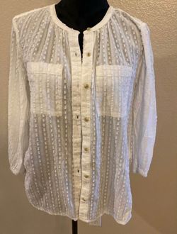Anthropologie Womens Blouse