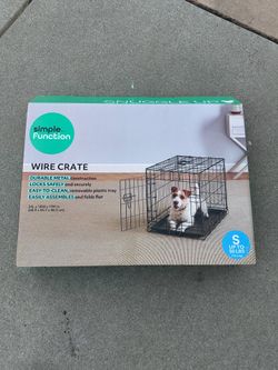 Small Pet Wire Crate NEW!
